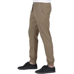 Volcom Frickin Slim Joggers In Desert Taupe