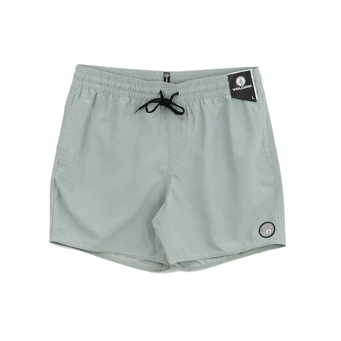 Volcom Lido Solid Trunk 16 Elasticated Boardshorts In Abyss 5 Volcom Lido Solid Trunk 16 Elasticated Boardshorts In Abyss - Image 5