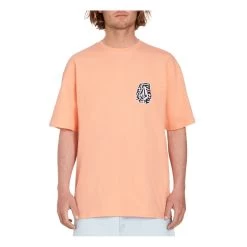 Volcom Guano Short Sleeve T-Shirt In Peach Bud