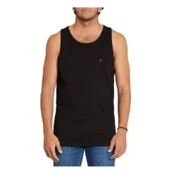 Volcom Stone Blanks Sleeveless T-Shirt In Black