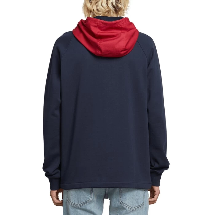 Volcom Alaric Pullover Hoody In Navy 2 Volcom Alaric Pullover Hoody In Navy - Image 2