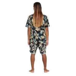 Volcom Bleeding Leaf Short Sleeve Shirt In Black 9 Volcom Bleeding Leaf Short Sleeve Shirt In Black -Volcom volcom bleeding leaf short sleeve shirt black a0422303 blk b4 pjcgb73eeop3qgju