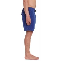 Volcom Center Trunk 17 Elasticated Boardshorts In Blueprint -Volcom volcom center trunk 17 elasticated boardshorts blueprint a2512004 bpt b6 zcd1dcgqo8wrurzo