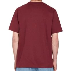 Volcom Circle Blanks Heather Short Sleeve T-Shirt In Plum -Volcom volcom circle blanks heather short sleeve t shirt plum a5712316 plm b2 9kmartcmiufmxzuf