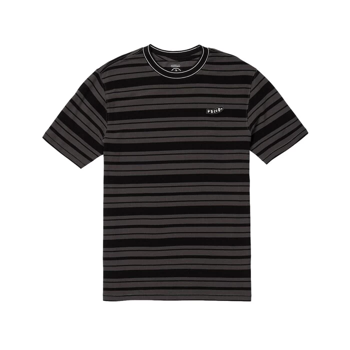 Volcom Dosage Short Sleeve T-Shirt In Storm Cloud 1 Volcom Dosage Short Sleeve T-Shirt In Storm Cloud