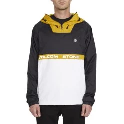 Volcom Fezzes Shell Jacket In Black -Volcom volcom fezzes pop over jacket black a1511909 blk b2 fva3bmds2lejcute