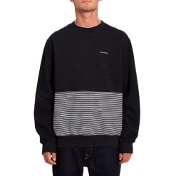 Volcom Forzee Crew Sweatshirt In Heather Grey