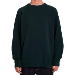 Volcom Freeleven Crew Sweatshirt In Scarab