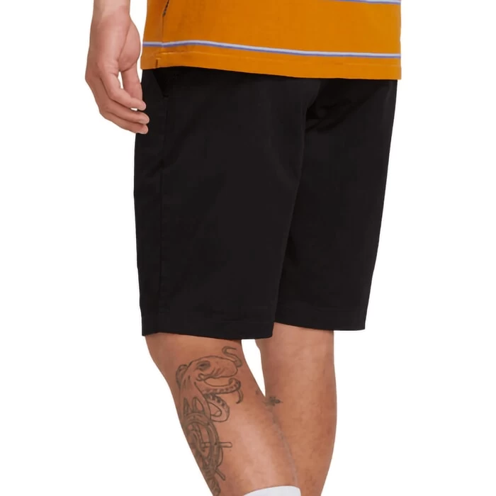 Volcom Frickin Modern Stretch 21 Shorts In Black 3 Volcom Frickin Modern Stretch 21 Shorts In Black - Image 3