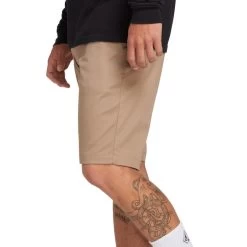 Volcom Frickin Modern Stretch 21 Shorts In Khaki -Volcom volcom frickin modern stretch 21 shorts khaki a0912300 kha b2 b7cg3ovyesmurtqt