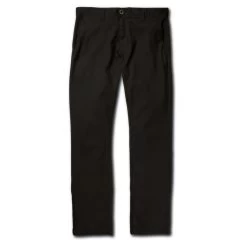 Volcom Frickin Modern Stretch Chino Trousers In Black