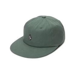 Volcom Full Stone Dad Flat Peak Cap In Abyss