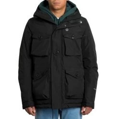 Volcom Hawstone 5K Parka Jacket In Black