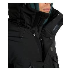 Volcom Hawstone 5K Parka Jacket In Black -Volcom volcom hawstone 5k parka jacket black a1731903 blk b5 sgaszfkc9lgosxzh