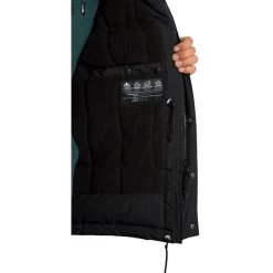 Volcom Hawstone 5K Parka Jacket In Black -Volcom volcom hawstone 5k parka jacket black a1731903 blk b8 fo3hf6otwwdgzwik