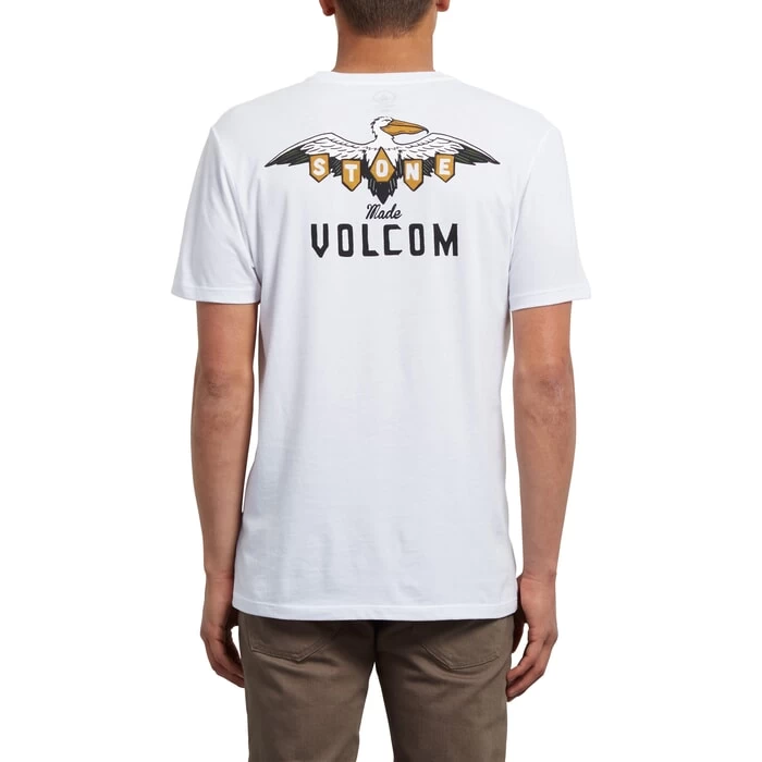 Volcom Hellacin Short Sleeve T-Shirt In White 2 Volcom Hellacin Short Sleeve T-Shirt In White - Image 2