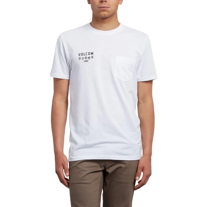 Volcom Hellacin Short Sleeve T-Shirt In White 3 Volcom Hellacin Short Sleeve T-Shirt In White - Image 3