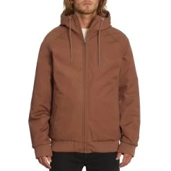 Volcom Hernan 5K Jacket In Mocha