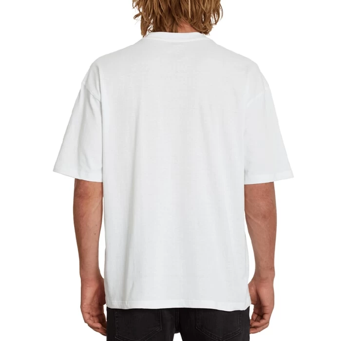 Volcom Hi School Short Sleeve T-Shirt In White 2 Volcom Hi School Short Sleeve T-Shirt In White - Image 2
