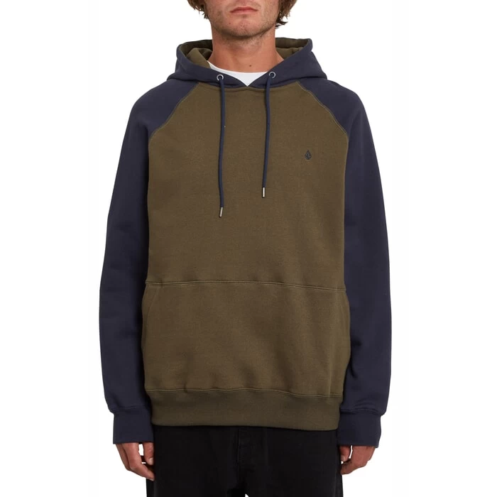 Volcom Homak Pullover Hoody In Navy 1 Volcom Homak Pullover Hoody In Navy