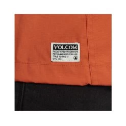 Volcom Howard Hooded Shell Jacket In Burnt Orange -Volcom volcom howard hooded jacket burnt orange a1511911 bor b5 gwyzzyavrrwfsenn