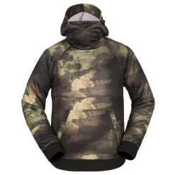 Volcom Hydro Riding Pullover Fleece In Camouflage