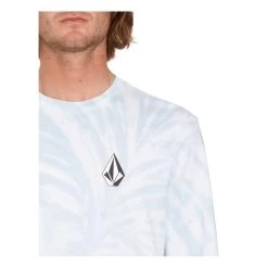 Volcom Iconic Stone Dye Short Sleeve T-Shirt In Celestial Blue -Volcom volcom iconic stone dye short sleeve t shirt celestial blue a3612300 csb b2 rwzw7yetknuw15rb