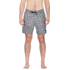 Volcom J Hager Trunk 17 Elasticated Boardshorts In White