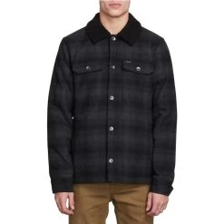 Volcom Keaton Jacket In Grey