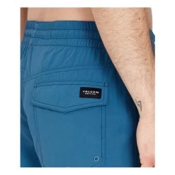 Volcom Lido Solid Trunk 16 Elasticated Boardshorts In Aged Indigo 10 Volcom Lido Solid Trunk 16 Elasticated Boardshorts In Aged Indigo -Volcom volcom lido solid trunk 16 elasticated boardshorts aged indigo a2512306 ain b3 nb7zgdqspp80sjdd