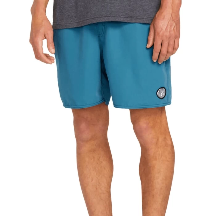 Volcom Lido Solid Trunk 16 Elasticated Boardshorts In Aged Indigo 5 Volcom Lido Solid Trunk 16 Elasticated Boardshorts In Aged Indigo - Image 5