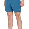 Volcom Lido Solid Trunk 16 Elasticated Boardshorts In Aged Indigo