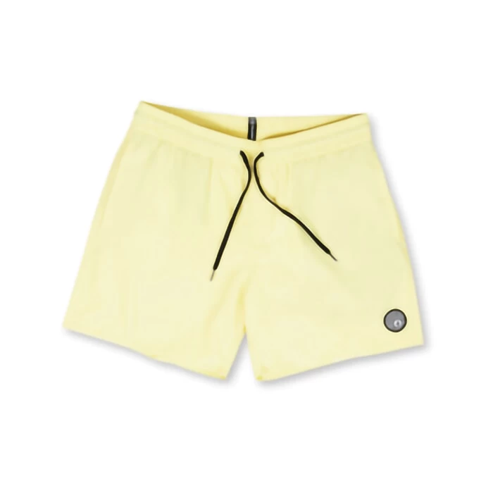 Volcom Lido Solid Trunk 16 Elasticated Boardshorts In Dawn Yellow 5 Volcom Lido Solid Trunk 16 Elasticated Boardshorts In Dawn Yellow - Image 5