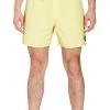 Volcom Lido Solid Trunk 16 Elasticated Boardshorts In Dawn Yellow