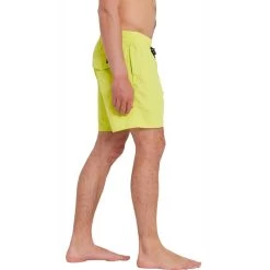Volcom Lido Solid Trunk 16 Elasticated Boardshorts In Limeade 13 Volcom Lido Solid Trunk 16 Elasticated Boardshorts In Limeade -Volcom volcom lido solid trunk 16 short boardshorts limeade a2512005 lma b6 isipkxxdq4vl8reh
