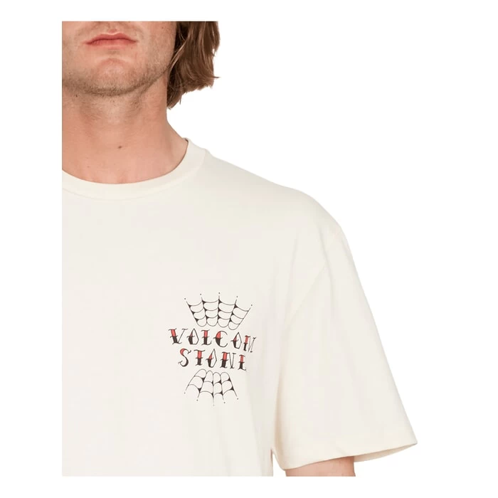 Volcom Lintell 2 Short Sleeve T-Shirt In Whitecap Grey 2 Volcom Lintell 2 Short Sleeve T-Shirt In Whitecap Grey - Image 2