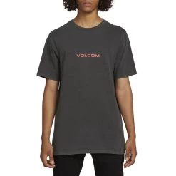 Volcom Little Europe Short Sleeve T-Shirt In Black