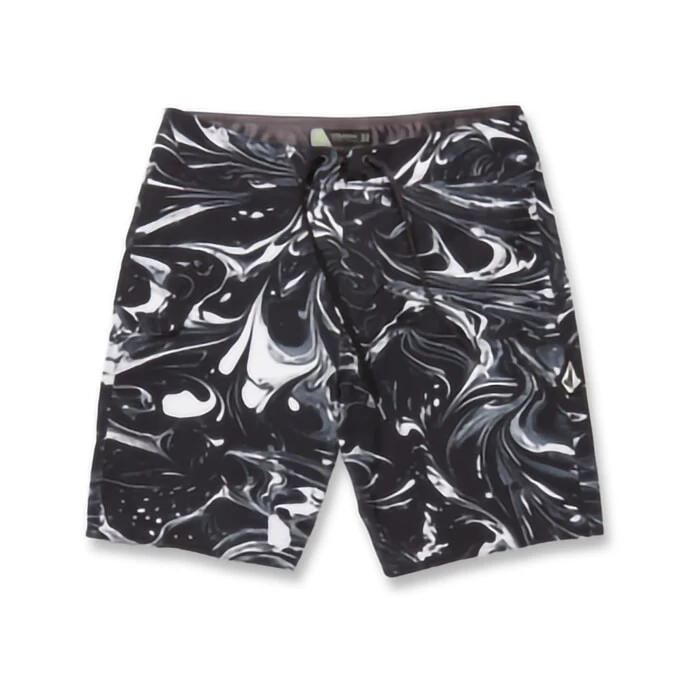 Volcom Marble Mod 19 Boardshorts In Black 3 Volcom Marble Mod 19 Boardshorts In Black - Image 3