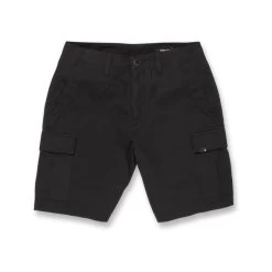 Volcom March Cargo Shorts In Black