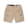 Volcom March Cargo Shorts In Khaki