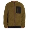 Volcom Muzzer Fuzzar Zip Full Zip Fleece In Service Green