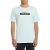 Volcom New Euro Short Sleeve T-Shirt In Resin Blue