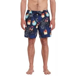 Volcom Novelty Trunk 17 Elasticated Boardshorts In Blueprint 7 Volcom Novelty Trunk 17 Elasticated Boardshorts In Blueprint -Volcom volcom novelty trunk 17 elasticated boardshorts blueprint a2512201 bpt b2 twel8d49doer289s