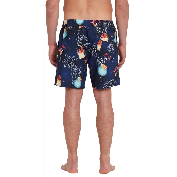 Volcom Novelty Trunk 17 Elasticated Boardshorts In Blueprint 4 Volcom Novelty Trunk 17 Elasticated Boardshorts In Blueprint - Image 4
