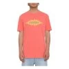 Volcom Nu Sun PW Short Sleeve T-Shirt In Washed Ruby