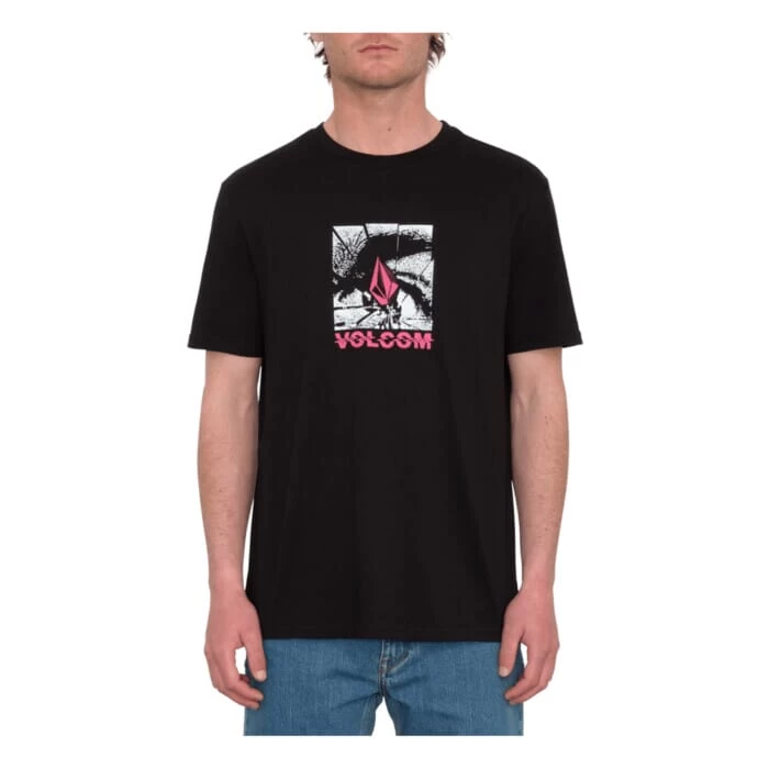 Volcom Occulator Short Sleeve T-Shirt In Black 1 Volcom Occulator Short Sleeve T-Shirt In Black