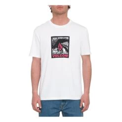 Volcom Occulator Short Sleeve T-Shirt In White