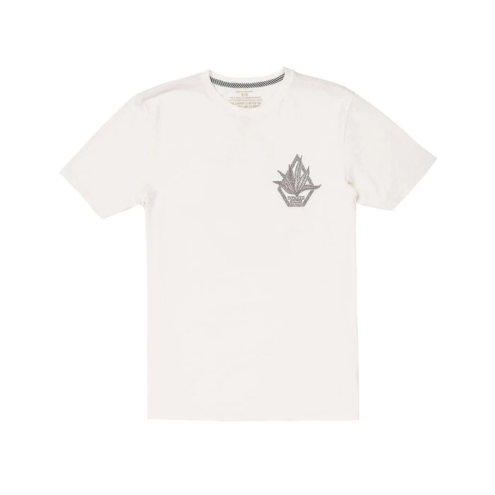Volcom Perennial Short Sleeve T-Shirt In Off White 2 Volcom Perennial Short Sleeve T-Shirt In Off White - Image 2