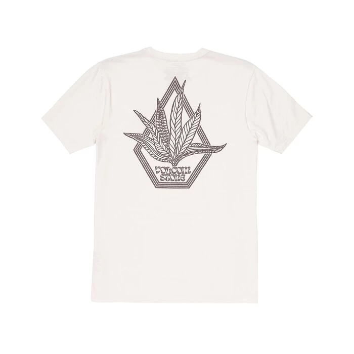 Volcom Perennial Short Sleeve T-Shirt In Off White 1 Volcom Perennial Short Sleeve T-Shirt In Off White