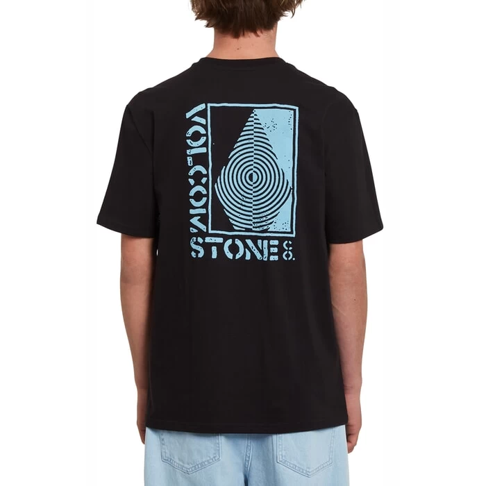 Volcom Poster Short Sleeve T-Shirt In Black 2 Volcom Poster Short Sleeve T-Shirt In Black - Image 2